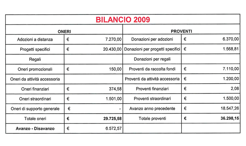 bilancio-2009